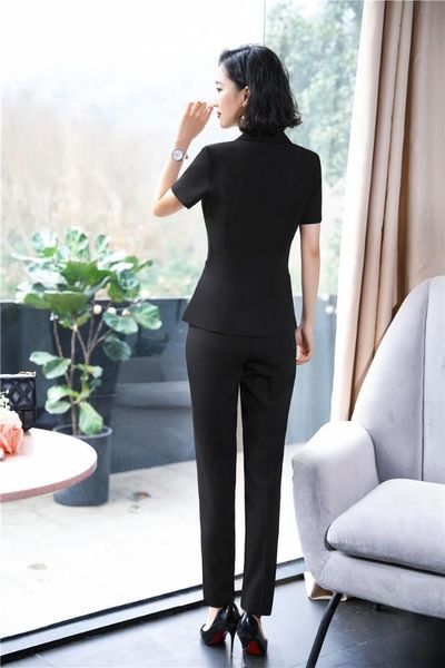 formal 2 piece sets women business suits with pants and 2021 summer professional ladies pantsuits blazers trousers women's two, White
formal 2 piece sets women business suits with pants and 2021 summer professional ladies pantsuits blazers trousers women's two, White