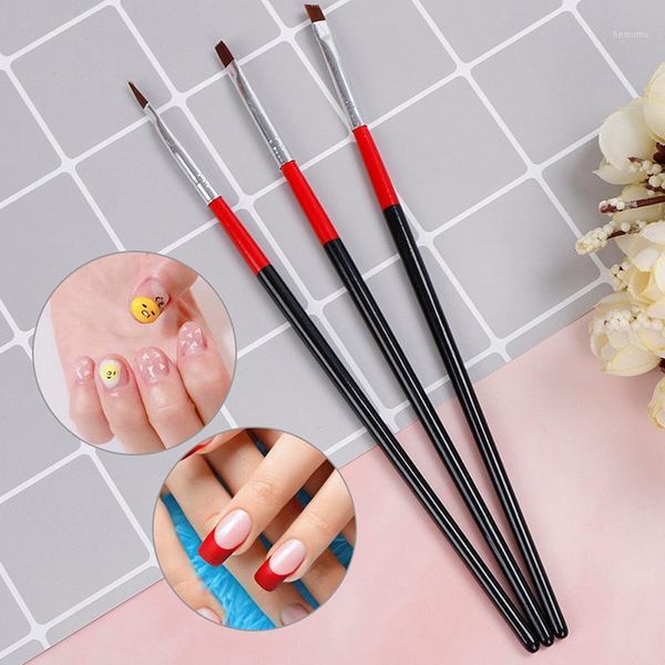 3pc/4pcs nail art brushes manicure set gradient brush gel tools extension drawing pen1, Yellow
3pc/4pcs nail art brushes manicure set gradient brush gel tools extension drawing pen1, Yellow