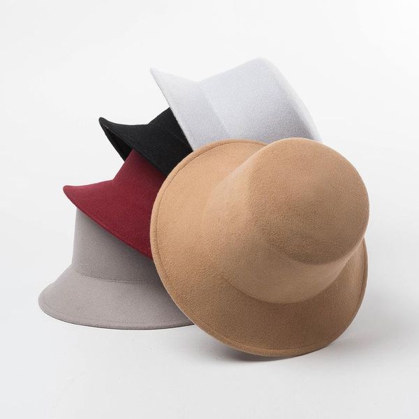 cloches 01907-hh8145 % wool solid short brim bucket cap men women holiday leisure fishermen hat, Blue;gray
cloches 01907-hh8145 % wool solid short brim bucket cap men women holiday leisure fishermen hat, Blue;gray