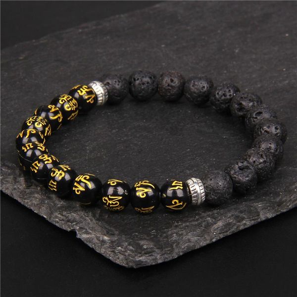 beaded, strands buddhism natural lava stone beads bracelet men women 8mm malachite beaded yoga healing bracelets prayer lucky jewelry gifts, Black
beaded, strands buddhism natural lava stone beads bracelet men women 8mm malachite beaded yoga healing bracelets prayer lucky jewelry gifts, Black