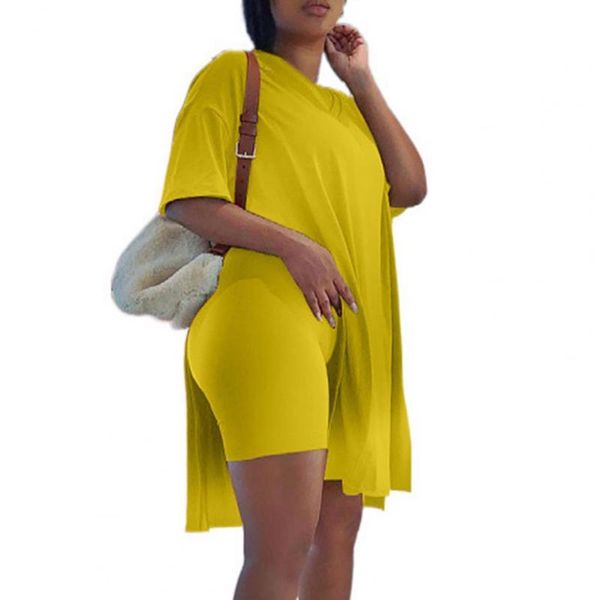 women's tracksuits women tracksuit short sleeve v-neck solid color outfit two piece tunic bodycon mid-length shorts set for lounge, Gray
women's tracksuits women tracksuit short sleeve v-neck solid color outfit two piece tunic bodycon mid-length shorts set for lounge, Gray
