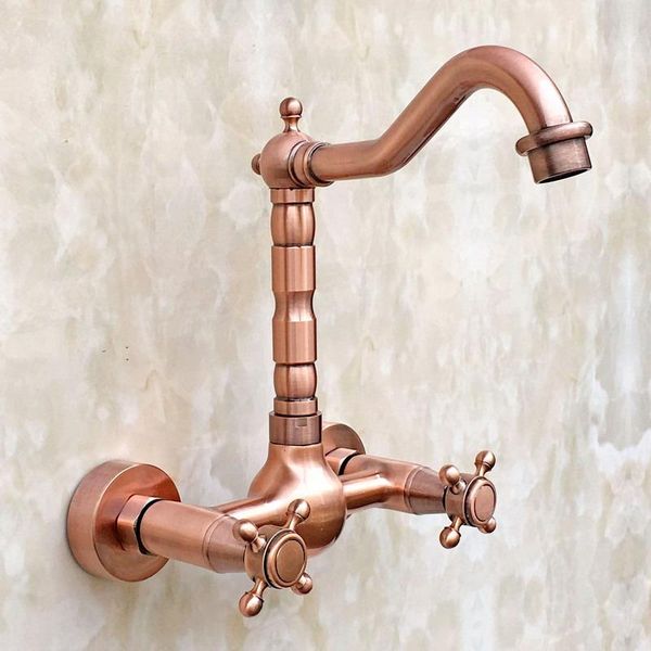 bathroom sink faucets antique red copper brass wall mounted dual cross handles kitchen faucet basin mixer water taps swivel spout mrg031
bathroom sink faucets antique red copper brass wall mounted dual cross handles kitchen faucet basin mixer water taps swivel spout mrg031