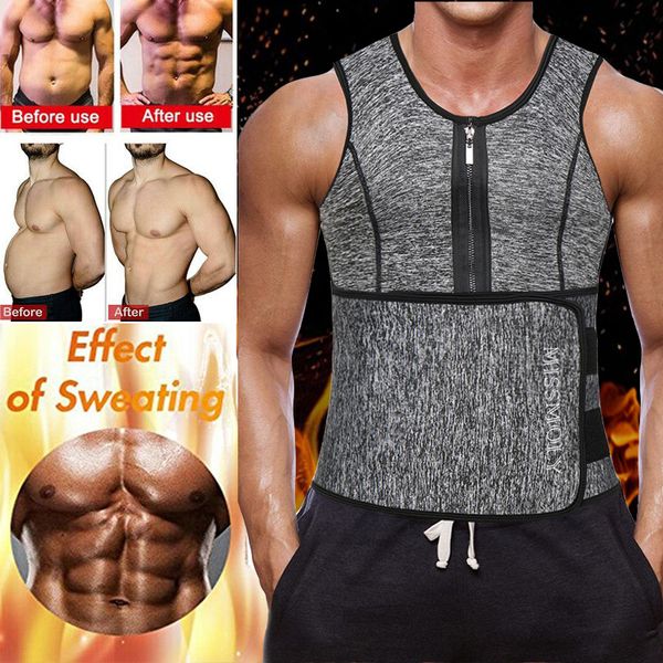 men waist trainer slimming vest neoprene sauna suit corset body shaper zipper tank workout shirt faja shapewear
men waist trainer slimming vest neoprene sauna suit corset body shaper zipper tank workout shirt faja shapewear