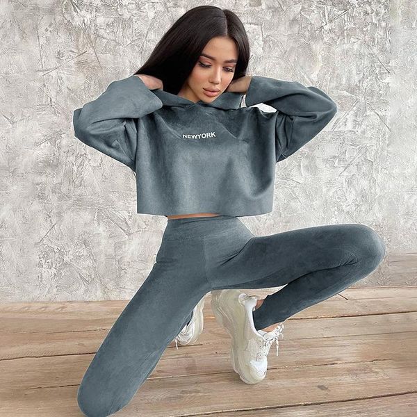 women's tracksuits women sports 2 pieces set sweatshirts pullover hoodies pants suit 2021 home sweatpants trousers outfits solid casual, Gray
women's tracksuits women sports 2 pieces set sweatshirts pullover hoodies pants suit 2021 home sweatpants trousers outfits solid casual, Gray