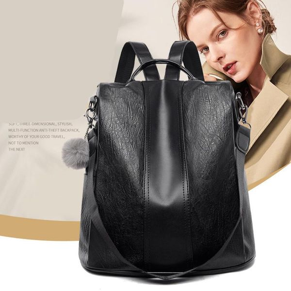 outdoor bags multifunctional fashion simple backpack female 2021 spring and summer korean anti-theft travel
outdoor bags multifunctional fashion simple backpack female 2021 spring and summer korean anti-theft travel