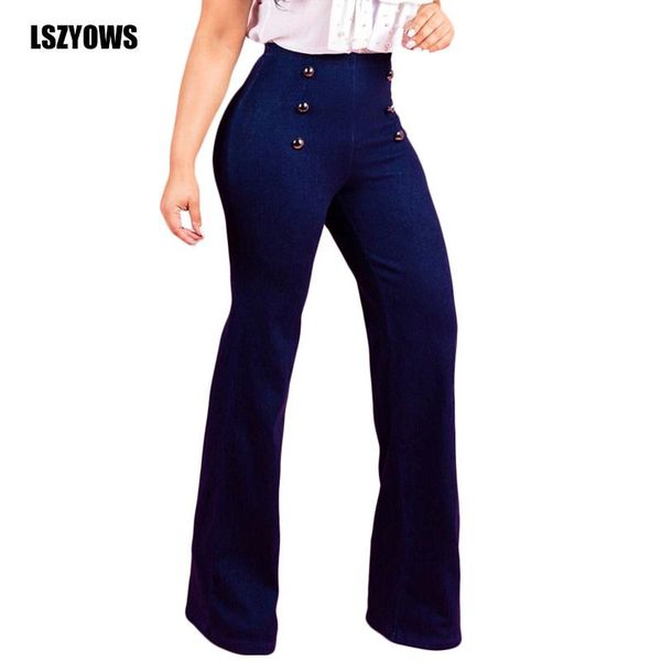 autumn women jeans vintage female high waist double breasted wide leg pants denim trousers office ladies casual flare women's, Blue
autumn women jeans vintage female high waist double breasted wide leg pants denim trousers office ladies casual flare women's, Blue