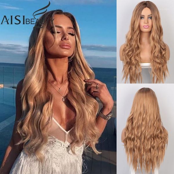 beauty long wavy wigs for women ombre brown synthetic middle part hair kanekalan cosplay wig fake ntural1, Black
beauty long wavy wigs for women ombre brown synthetic middle part hair kanekalan cosplay wig fake ntural1, Black