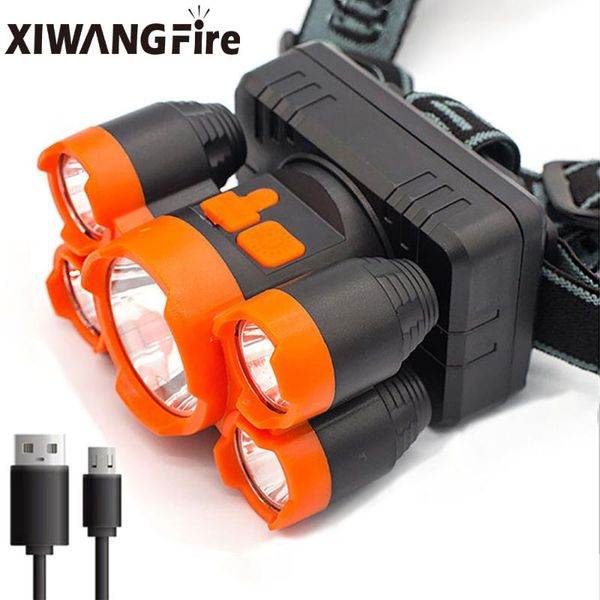 headlamps outdoor headlamp 1*t6+4xpe led powerful built-in battery usb rechargeable lantern four lighting modes adjustable
headlamps outdoor headlamp 1*t6+4xpe led powerful built-in battery usb rechargeable lantern four lighting modes adjustable