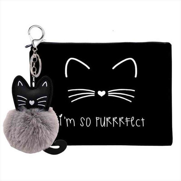women girls mini cosmetic bags with pendant cute cat printed small makeup holder purse travel waterproof toiletry storage handbag
women girls mini cosmetic bags with pendant cute cat printed small makeup holder purse travel waterproof toiletry storage handbag