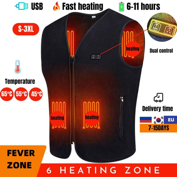 men's and women's adjustable 3-speed vt, hiking accsori, usb charging heating et, 6 / 11, Black;white
men's and women's adjustable 3-speed vt, hiking accsori, usb charging heating et, 6 / 11, Black;white
