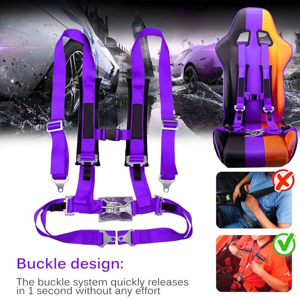 safety belts & accessories 2021 high strength car racing seat belt sports harness 4 point fixing mounting quick release nylon
safety belts & accessories 2021 high strength car racing seat belt sports harness 4 point fixing mounting quick release nylon