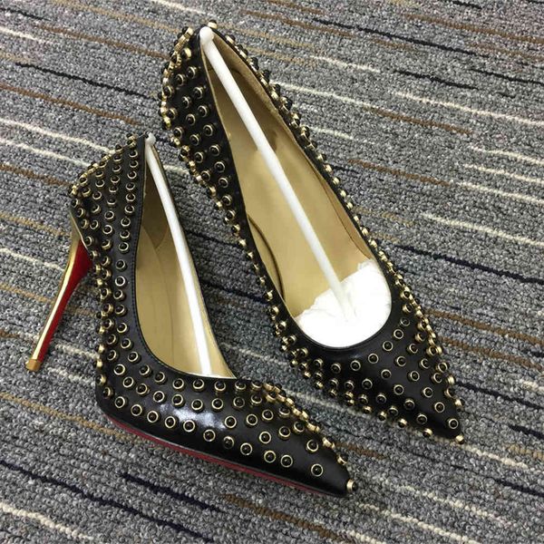 women red bottom pump genuine leather pigalle wedding shoes laboutin pointed toe fine heels sole high, Black
women red bottom pump genuine leather pigalle wedding shoes laboutin pointed toe fine heels sole high, Black