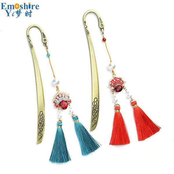 bookmark original design metal tassel gift graduation commemorative wholesale chinese culture m194