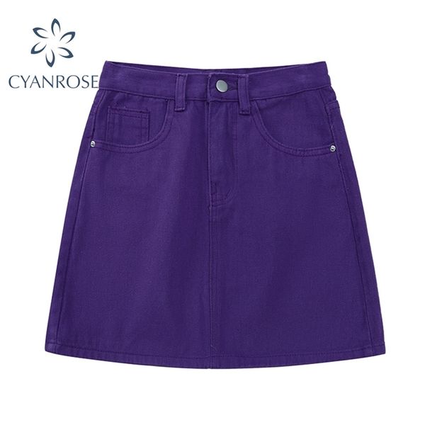 purple crop denim skirts women a line streetwear retro mini y2k female high waist pocket e-girl summer clothes 210430, Black
purple crop denim skirts women a line streetwear retro mini y2k female high waist pocket e-girl summer clothes 210430, Black