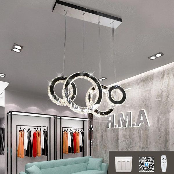 pendant lamps chrome long stainless steel and crystal dimmable led light fixture for dinning table kitchen breakfast bars hanging lamp
pendant lamps chrome long stainless steel and crystal dimmable led light fixture for dinning table kitchen breakfast bars hanging lamp