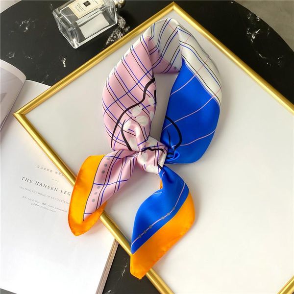 scarves design print women neck scarf silk square small bag tie foulard lady neckerchief hair head band shawls and wraps bandana, Blue;gray
scarves design print women neck scarf silk square small bag tie foulard lady neckerchief hair head band shawls and wraps bandana, Blue;gray
