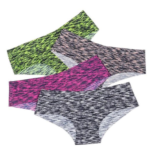 Women's Panties Sexy Printing Underwear Ice Silk Briefs Quick-drying Underpants Softe Seamless Intimate Lingerie AMGP, Black;pink
Women's Panties Sexy Printing Underwear Ice Silk Briefs Quick-drying Underpants Softe Seamless Intimate Lingerie AMGP, Black;pink