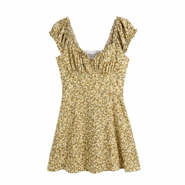 sweet women square collar draw back dress summer fashion ladies college style female yellow printed mini 210515, Black;gray
sweet women square collar draw back dress summer fashion ladies college style female yellow printed mini 210515, Black;gray