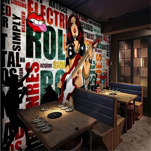 wallpapers american rock mural industrial decoration punk music restaurant ktv background wall paper papel de parede 3d
wallpapers american rock mural industrial decoration punk music restaurant ktv background wall paper papel de parede 3d