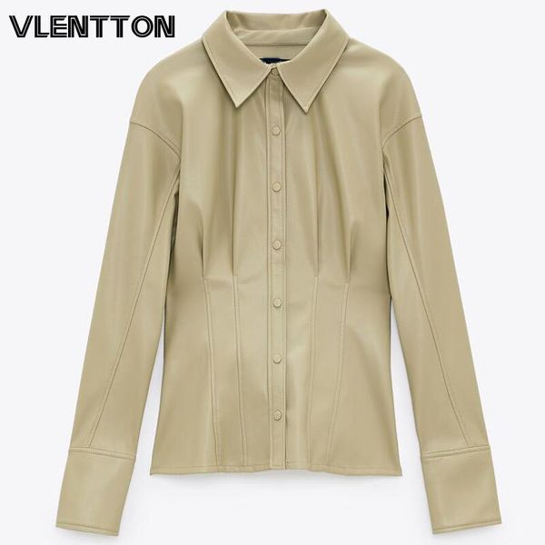 autumn winter faux leather shirts women vintage long sleeve solid and blouses ladies casual clothes blusas mujer women's &, White
autumn winter faux leather shirts women vintage long sleeve solid and blouses ladies casual clothes blusas mujer women's &, White