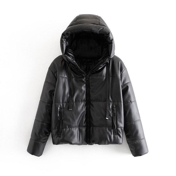 women's leather & faux winter fashion pu black coat women hooded thicken warm jacket long sleeve zipper parkas lady outerwear sale item
women's leather & faux winter fashion pu black coat women hooded thicken warm jacket long sleeve zipper parkas lady outerwear sale item