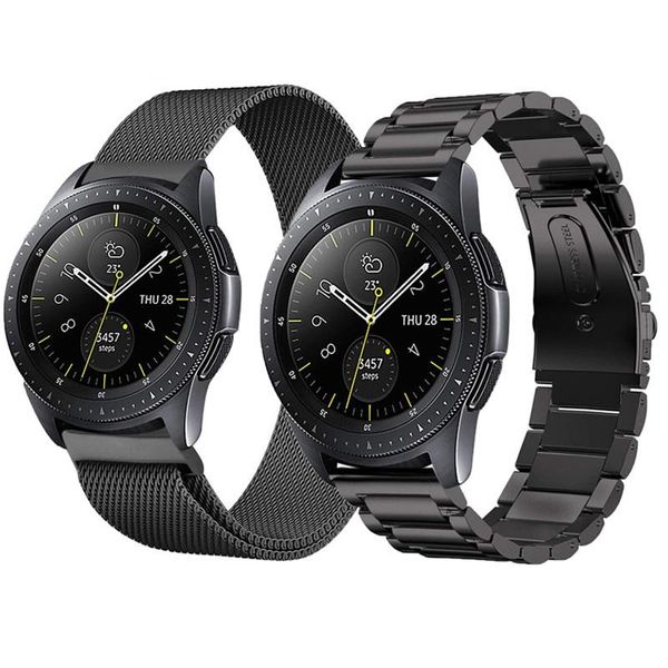 watch bands 46mm 42mm strap for samsung gear s3 frontier galaxy active stainless steel 22mm/20mm watchband film+tool+watch band, Black;brown
watch bands 46mm 42mm strap for samsung gear s3 frontier galaxy active stainless steel 22mm/20mm watchband film+tool+watch band, Black;brown