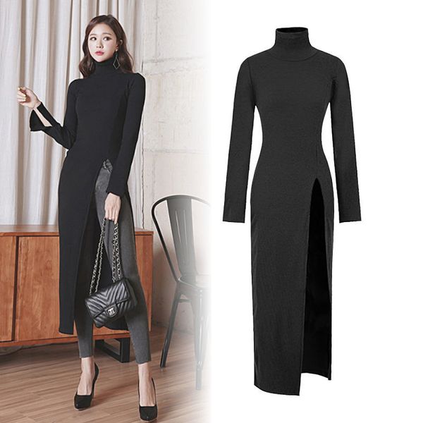 hoodies High-quality ladies 2021 turtleneck long sleeve long-sleeved female elegant bodycon party dress, Black
hoodies High-quality ladies 2021 turtleneck long sleeve long-sleeved female elegant bodycon party dress, Black