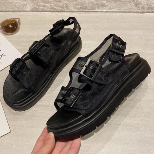 sandals fashion women mesh outdoor refreshing shoes platform beach summer casual zy164, Black
sandals fashion women mesh outdoor refreshing shoes platform beach summer casual zy164, Black