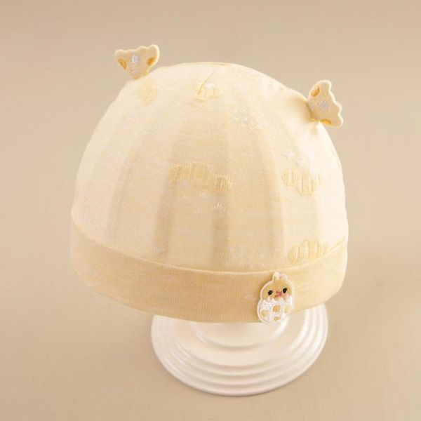 caps & hats cotton beautiful baby beanie hat elastic born skin-friendly for spring, Yellow
caps & hats cotton beautiful baby beanie hat elastic born skin-friendly for spring, Yellow