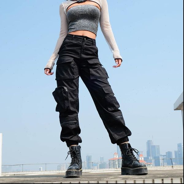 harajuku military womens pant green camo pants casual high waist cargo women camouflage ladies trousers pockets streetwear, Black;white
harajuku military womens pant green camo pants casual high waist cargo women camouflage ladies trousers pockets streetwear, Black;white