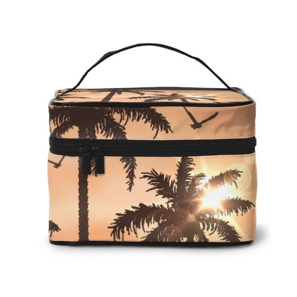 women makeup bag cosmetic bags tropical palm trees landscape ladies beauty case cosmetics organizer toiletry & cases
women makeup bag cosmetic bags tropical palm trees landscape ladies beauty case cosmetics organizer toiletry & cases