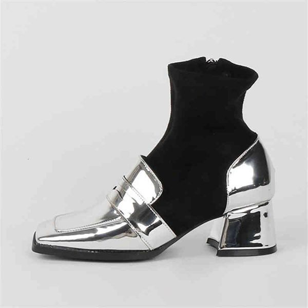 dress shoes botas femininas elásticas retro dedo do pé quadrado moda tendência outono e inverno tornozelo botas esportivas casual retalhos a, Black
dress shoes botas femininas elásticas retro dedo do pé quadrado moda tendência outono e inverno tornozelo botas esportivas casual retalhos a, Black
