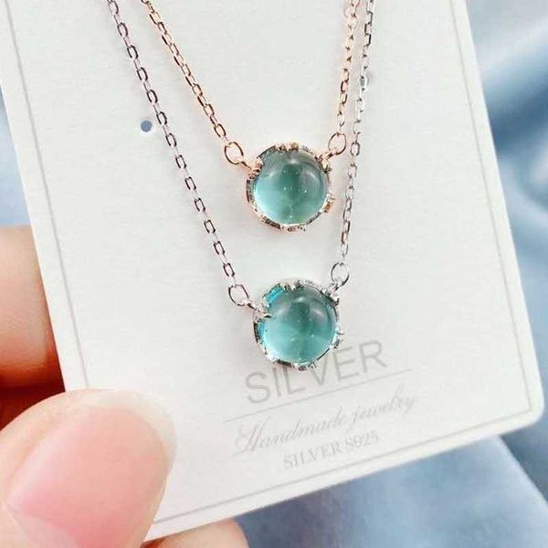 jewelry s925 pure silver simple japanese and korean aurora forest pendant fashion short clavicle chain trinket necklace, Black
jewelry s925 pure silver simple japanese and korean aurora forest pendant fashion short clavicle chain trinket necklace, Black