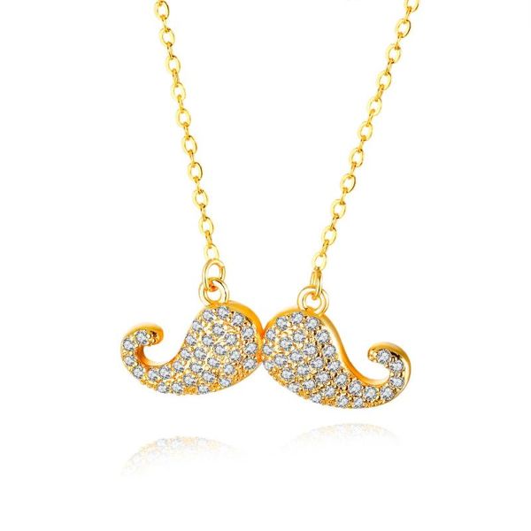 pendant necklaces fashion simple crystal necklace female personality creative beard holiday gift 3-kx714, Silver
pendant necklaces fashion simple crystal necklace female personality creative beard holiday gift 3-kx714, Silver