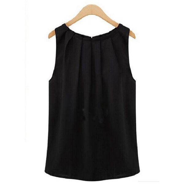 women's tanks & camis women loose tank casual chiffon sleeveless solid vest and fashion o-neck for summer clothing, White
women's tanks & camis women loose tank casual chiffon sleeveless solid vest and fashion o-neck for summer clothing, White