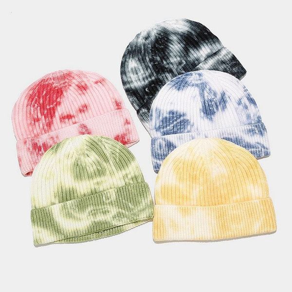 fashion tie-dyed knitted beanies warm blends polyester skullies multicolor soft elastic sport cap unisex
fashion tie-dyed knitted beanies warm blends polyester skullies multicolor soft elastic sport cap unisex