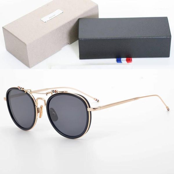 thom brand design classic pilot polarized sunglasses men women retro double beam sunglas uv400 protective sun glasses, White;black
thom brand design classic pilot polarized sunglasses men women retro double beam sunglas uv400 protective sun glasses, White;black
