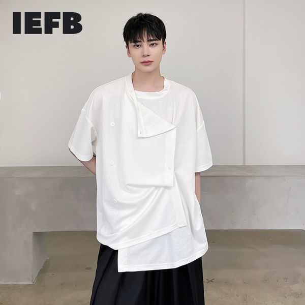 iefb men's summer t-shirts fashion man tee short sleeve clothes streetwear camisetas hombre 9y7006 210524, White;black
iefb men's summer t-shirts fashion man tee short sleeve clothes streetwear camisetas hombre 9y7006 210524, White;black