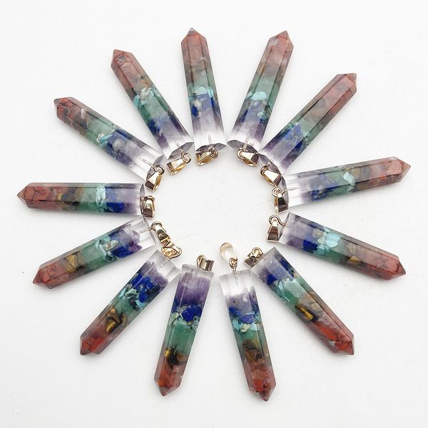 fashion orgone 45x10mm 12pc retro reiki healing colorful natural stone pendant cuboid charms accessories whole, Bronze;silver
fashion orgone 45x10mm 12pc retro reiki healing colorful natural stone pendant cuboid charms accessories whole, Bronze;silver