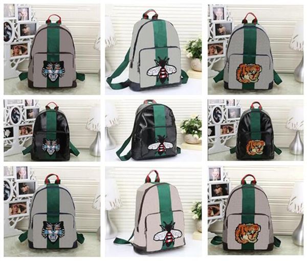 animal tiger bee picture leather backpack high-quality student school bag luxury designers bag double letter g brands
animal tiger bee picture leather backpack high-quality student school bag luxury designers bag double letter g brands