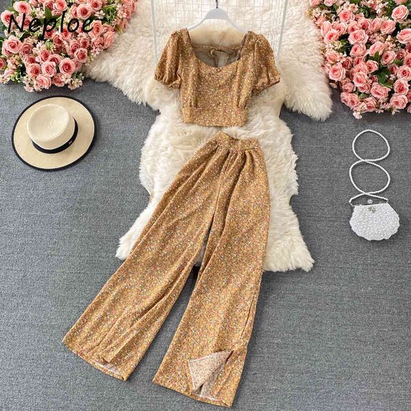 neploe summer holiday print 2 pcs women set o neck short sleeve short + high waist hip wide leg pants suit loose casual 210510, White
neploe summer holiday print 2 pcs women set o neck short sleeve short + high waist hip wide leg pants suit loose casual 210510, White