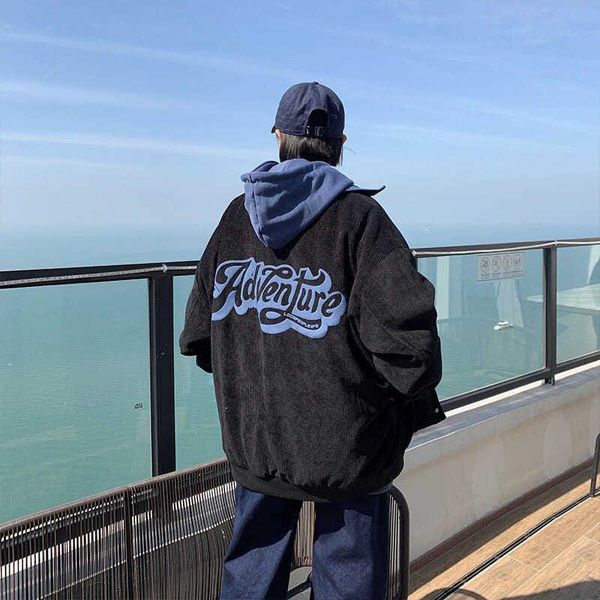 women's jackets black letter corduroy baseball jacket spring autumn 2021 all-match korean harajuku loose bomb hip hop streetwear, Black;brown
women's jackets black letter corduroy baseball jacket spring autumn 2021 all-match korean harajuku loose bomb hip hop streetwear, Black;brown