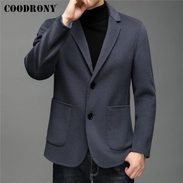 men's wool & blends coodrony brand autumn winter soft warm coat men clothing arrival jacket trench fashion casual big pocket overcoat c, Black
men's wool & blends coodrony brand autumn winter soft warm coat men clothing arrival jacket trench fashion casual big pocket overcoat c, Black