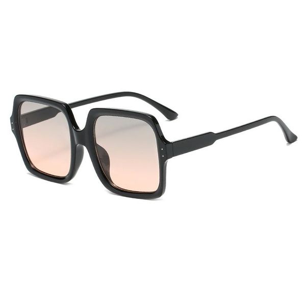 sunglasses fashion contracted square gradient women man uv400 vintage brand designer oversized glassees masculino, White;black
sunglasses fashion contracted square gradient women man uv400 vintage brand designer oversized glassees masculino, White;black