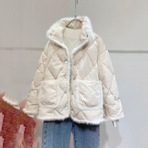 women's down & parkas 2021 stitching winter jacket women 90% white duck coat short thick female windproof outwear, Black
women's down & parkas 2021 stitching winter jacket women 90% white duck coat short thick female windproof outwear, Black