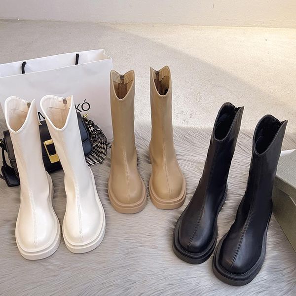 boots brand women's shoes leather booties boots-women winter footwear zipper flat heel round toe fashion 2021 autumn rubber mid-calf l, Black
boots brand women's shoes leather booties boots-women winter footwear zipper flat heel round toe fashion 2021 autumn rubber mid-calf l, Black