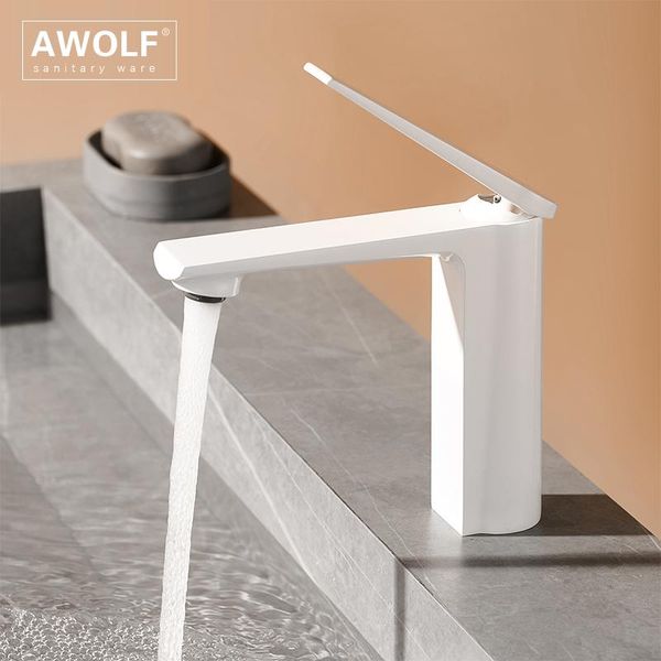 bathroom sink faucets basin faucet white solid brass deck mounted brushed gold and cold mixer water tap single hole ml8115
bathroom sink faucets basin faucet white solid brass deck mounted brushed gold and cold mixer water tap single hole ml8115