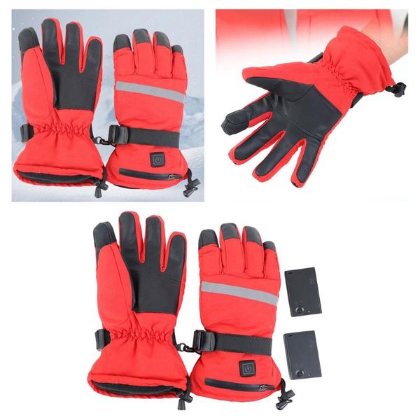 motorcycle electric heated gloves touch screen winter warm waterproof windproof for men women cycling, Black
motorcycle electric heated gloves touch screen winter warm waterproof windproof for men women cycling, Black