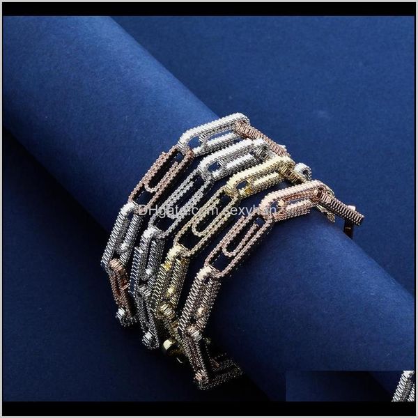link, bracelets jewelry drop delivery 2021 men 14k gold plated link chain miami cuban hip hop iced out lab diamond tennis bracelet factory p, Black
link, bracelets jewelry drop delivery 2021 men 14k gold plated link chain miami cuban hip hop iced out lab diamond tennis bracelet factory p, Black