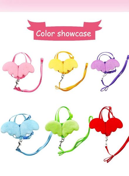 dog collars & leashes solid color harness leash reversible detachable puppy small vest for pug walking training wings pattern
dog collars & leashes solid color harness leash reversible detachable puppy small vest for pug walking training wings pattern